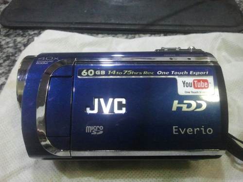 Filmadora Jvc Everio Hdd 60gb Microsd Como Nueva