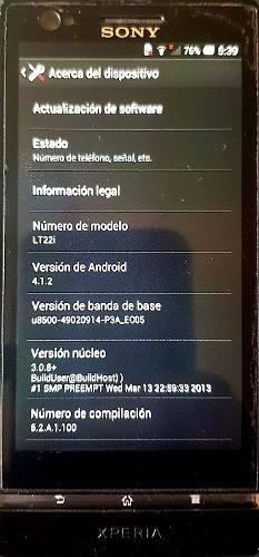 Smartphones Android Sony Xperia P