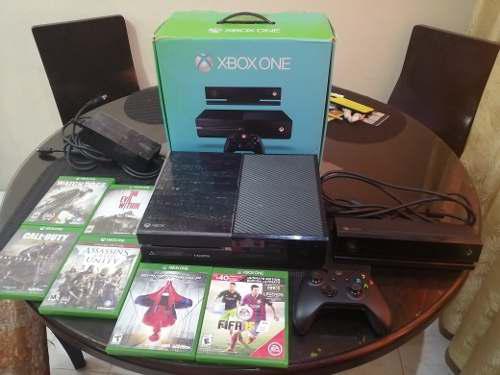 Xbox One, 500 Gb, (como Nuevo), 6 Juegos