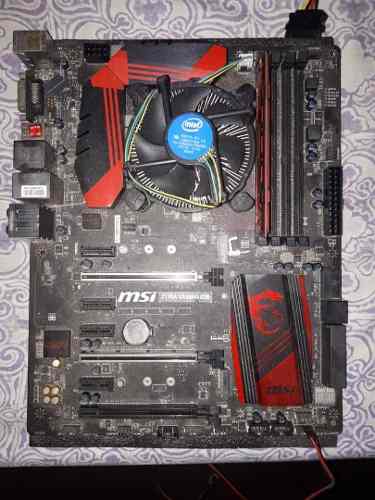 Board Msi Gaming Intel Z170a + Dual Core Ggb Ram