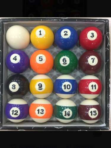 Bolas Para Jugar Pool 20 Vrdes