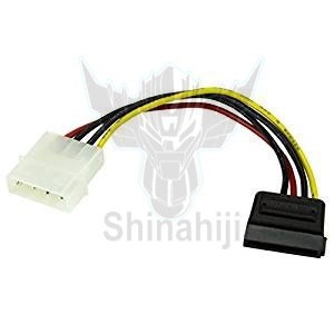 Cable Sata Power De Molex Pack Precio Por 2 Unidades