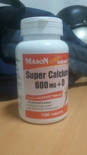 Complejo Vitaminico Super Calcium 600mg +d