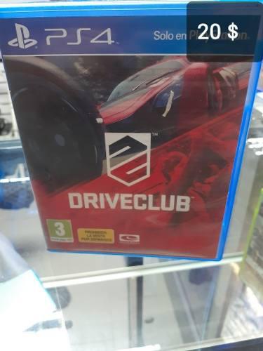 Driveclub Playstation 4-ps4