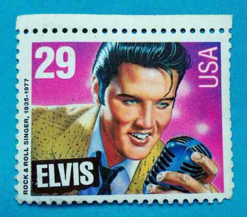 Estampilla Elvis Presley Legends Of American Music