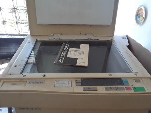 Fotocopiadora Gestetner Modelo 2513z Reparar O Repuestos