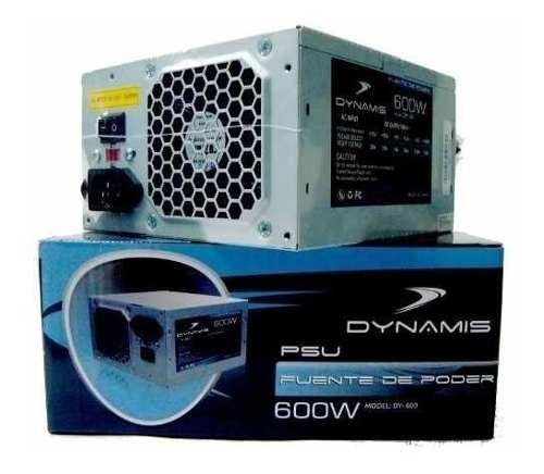 Fuente De Poder Dynamics 600 Nuevas