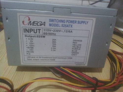 Fuente De Poder Para Pc 525w