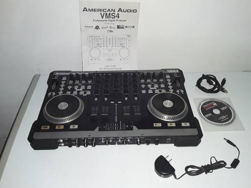 Mezclador American Audio Vms4 Profesional 2 Platos