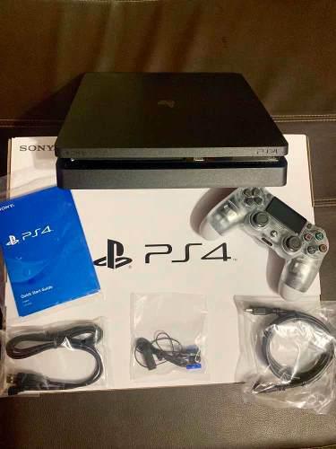 Playstation 4 Slim 1 Tb Nuevo 4 Juegos Fisicos Regalo (380)