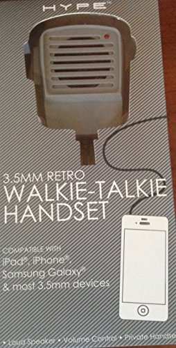 Radio Portatil Retro Walkie-talkie Auricular Para Amz