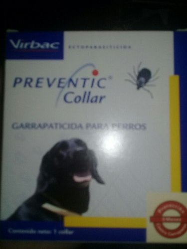 Collar Anti Pulga Y Garrapatas Sarnicida Preventic