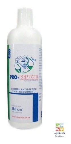 Shampoo Para Perros Pro-benzoil Medicado 360ml