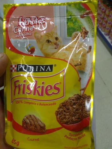 Alimento / Comida Para Gatos 85 Grs / Whiskas Friskies