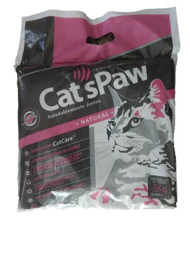 Arena Sanitaria Para Gatos Cat's Paw 5kg