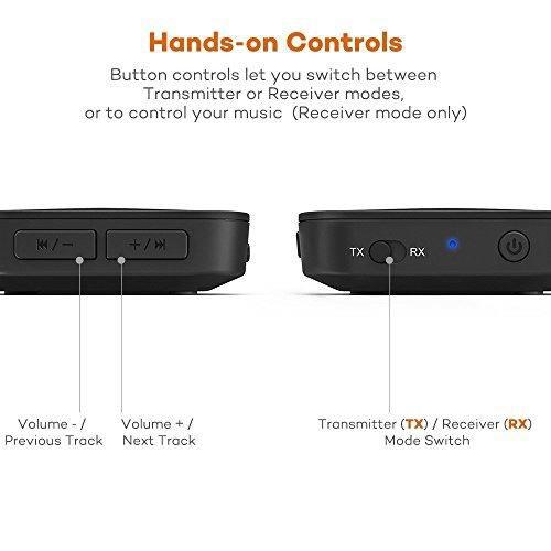 Audio Video Ta Nics Transmisor Receptor Bluetooth 4.2 Amz