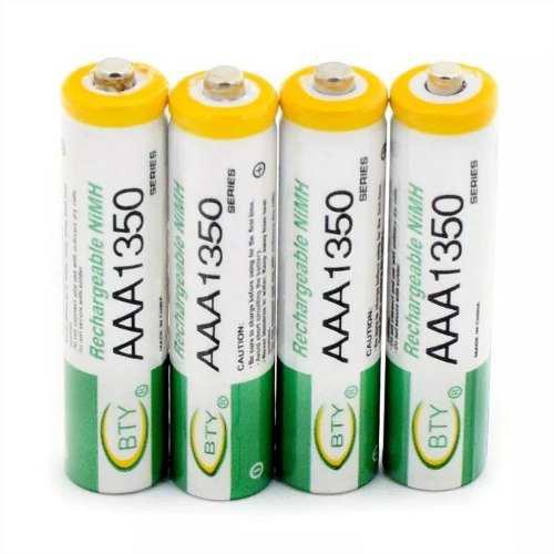 Bateria Pila Recargable Aaa 1350mah Bty Por Par *bat018 X2*
