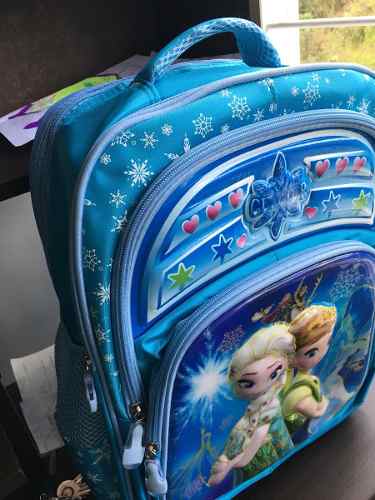 Bolso Morral Escolar Frozen