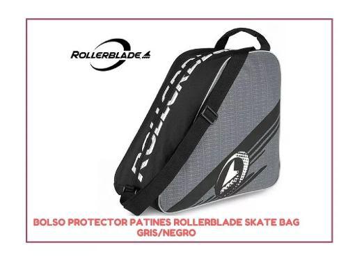 Bolso Para Patines Rollerblade Skate Bag Gris/negro Original