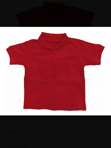 Chemise Escolar Roja Talla 4 Mono Escolar Y Falda Escolar