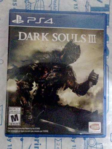 Dark Souls 3. Juego De Ps4. Excelentes Condiciones