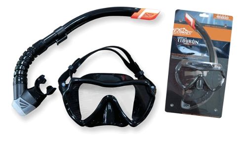 Ecology Set De Careta Y Snorkel Mod Tiburon Ref 