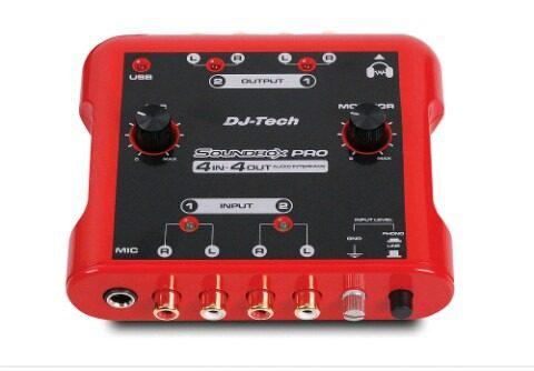 Interface De Audio Soundbox Pro Para Traktor Y Virtual Dj