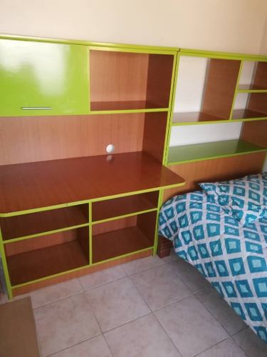 Juego De Cuarto Modular Biblioteca Cama Colchon