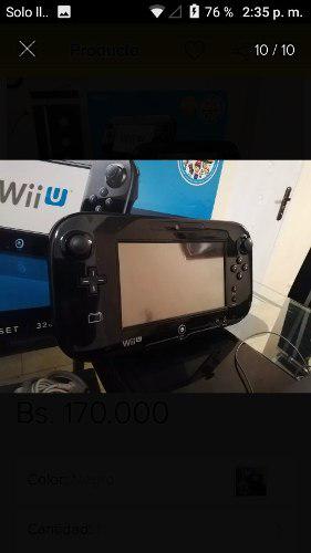 Nintendo Wii U Con Leve Detalles De Uso