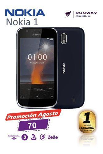 Nokia 1 8gb Android 8.1 Oreo Dual Sim (70vds) Garantía!!