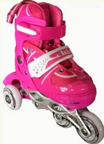 Patines Chicago Convertibles Lineal Y4ruedas Original+ Kit