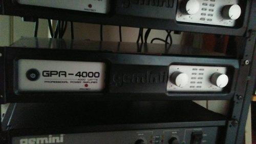 Power Amplificador Gemeni Gpa 4000