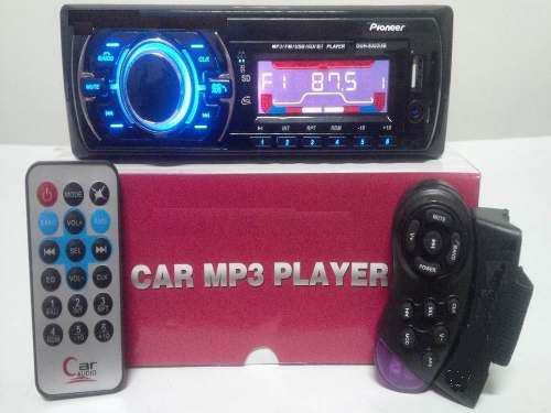 Reproductor De Carro Pioneer Bluetooth Mp3 Usb Con Control