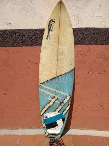 Tabla De Surf 6.4 Teahupoo. Tensor, 2 Quillas, Media