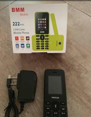 Telefono Nokia Basico 222 Min Bmm Mobile 2 Sim Card Liberad