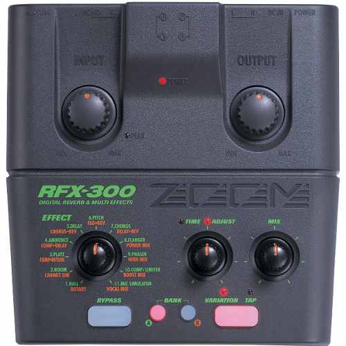 Zoom Rfx-300 Boss Peavey Ibanez Eventide Midi Vst Sampler