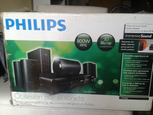 Blu Ray 3d Philips Con Sistema De Teatro