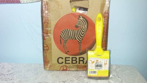 Brochas Cebra, Amarilla Hogar, De  Y. 4.