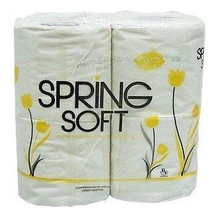Bulto De Papel Higiénico Spring Soft 500 Hojas