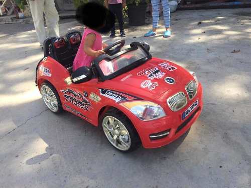 Carro Electrico Bateria Niños Niñas Rojo Bmw Jueguete