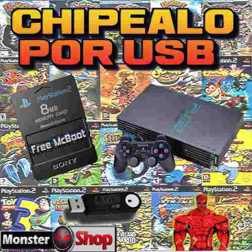 Chipeo Para Playstation 2 Usb