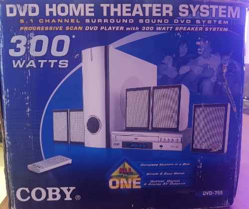 Home Theater Marca Coby Sin Uso.