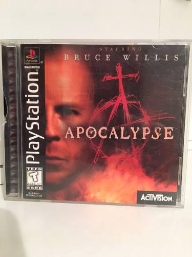 Juego Original Playstation 1 Apocalypse
