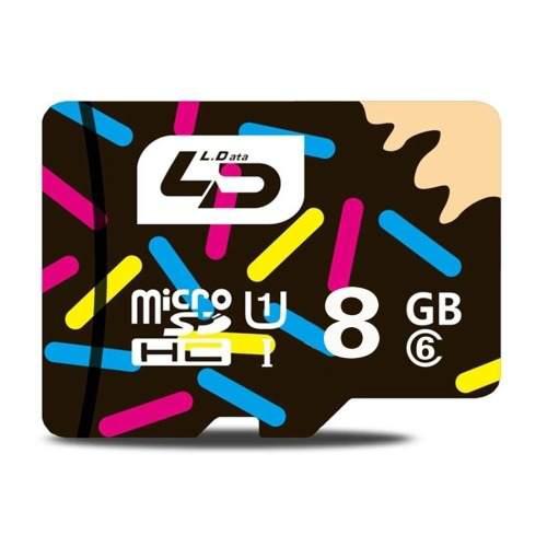 Memoria Micro Sd 6 Tf Sdhc Clase Ld 8 Gb Veloc Drtx