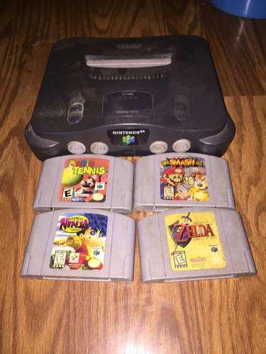Nintendo 64 + 4 Juegazos