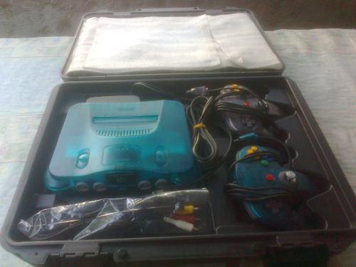 Nintendo 64 Blue Ice,impecable