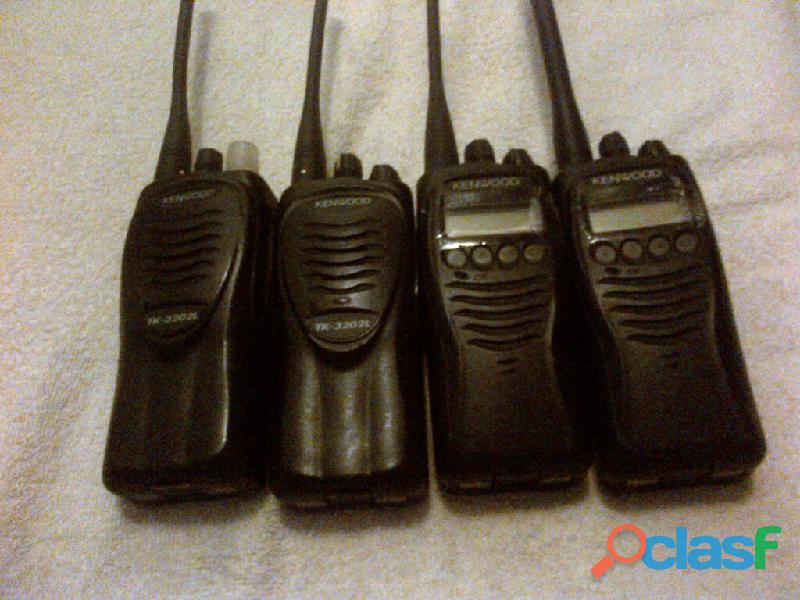 radios kenwood TK3202 UHF y TK 3212 VHF
