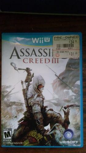 Assassins Creed 3 Para Wii U (10vrds)