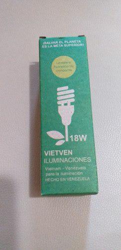 Bombillos Ahorradores Vietven 18w Luz Blanca 6500k