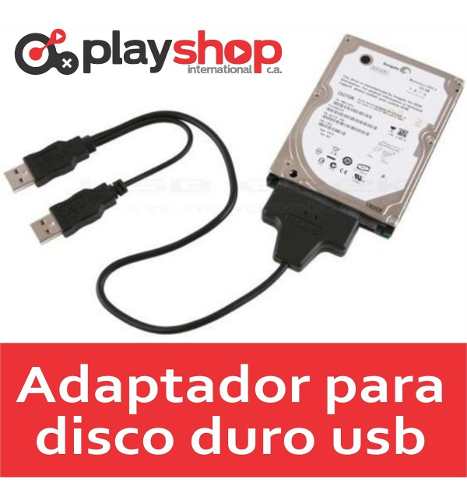 Cable Usb A Sata Adaptador Disco Duro Laptop Nuevo Tienda